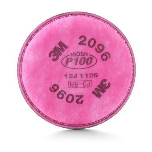 3M™ - Particulate Filter 2096, P100, with Nuisance Level Acid Gas Relief
