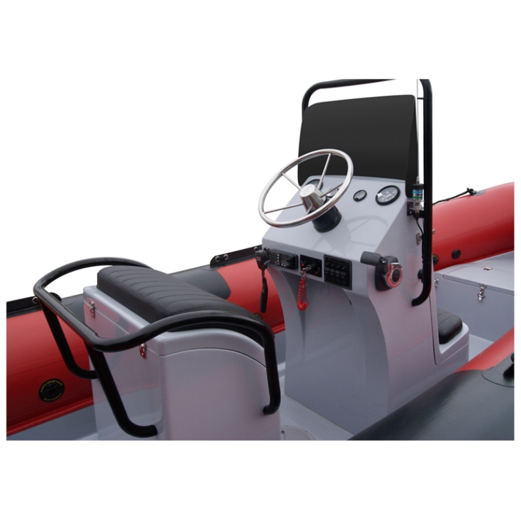 Inmar - Dive & Rescue - 520R-DR (17' 6") INMAR Dive / Rescue (Rigid Hull) Inflatable Boat + Suzuki DF75ATL Motor