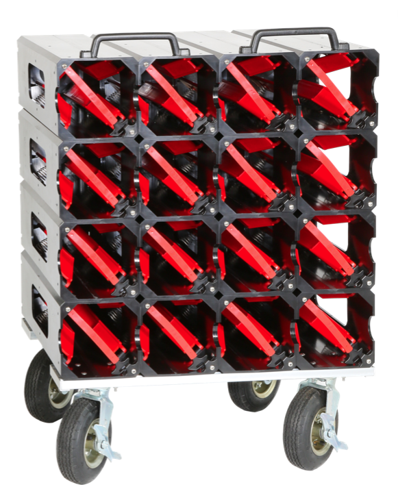 PAC- Cylinder Mate 16 Pack Cart